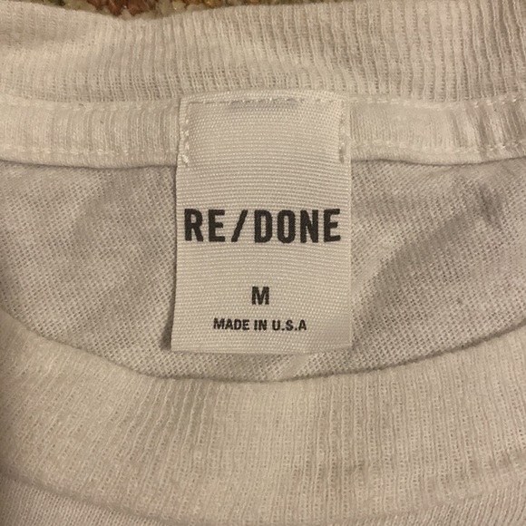 Re/done 90s tee sz M - Picture 10 of 12